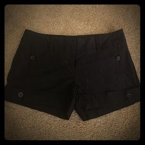 Size L black shorts